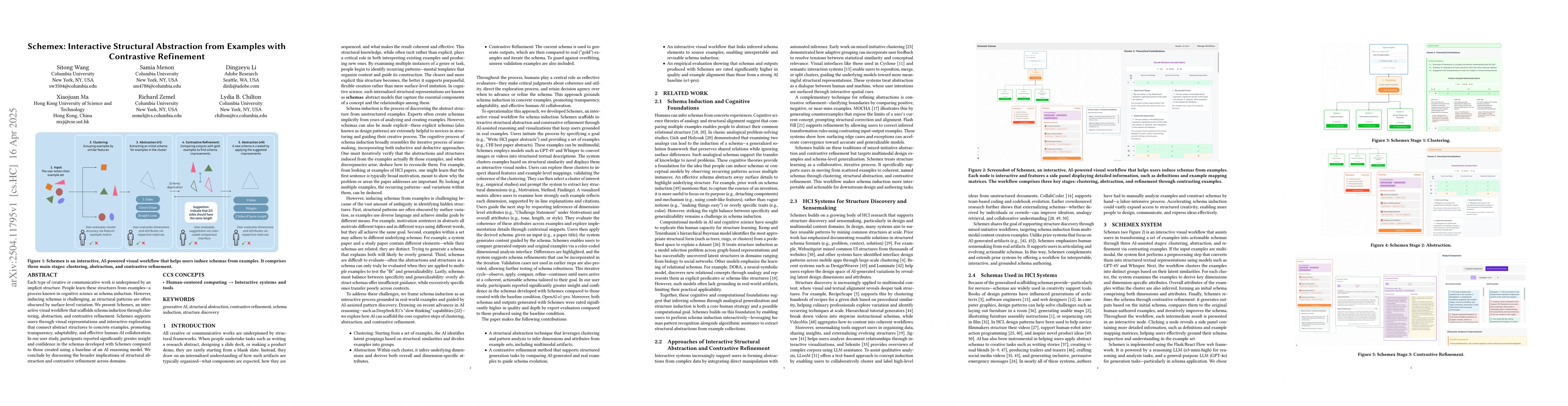 Thumbnail for Schemex: Interactive Structural Abstraction from Examples with
  Contrastive Refinement