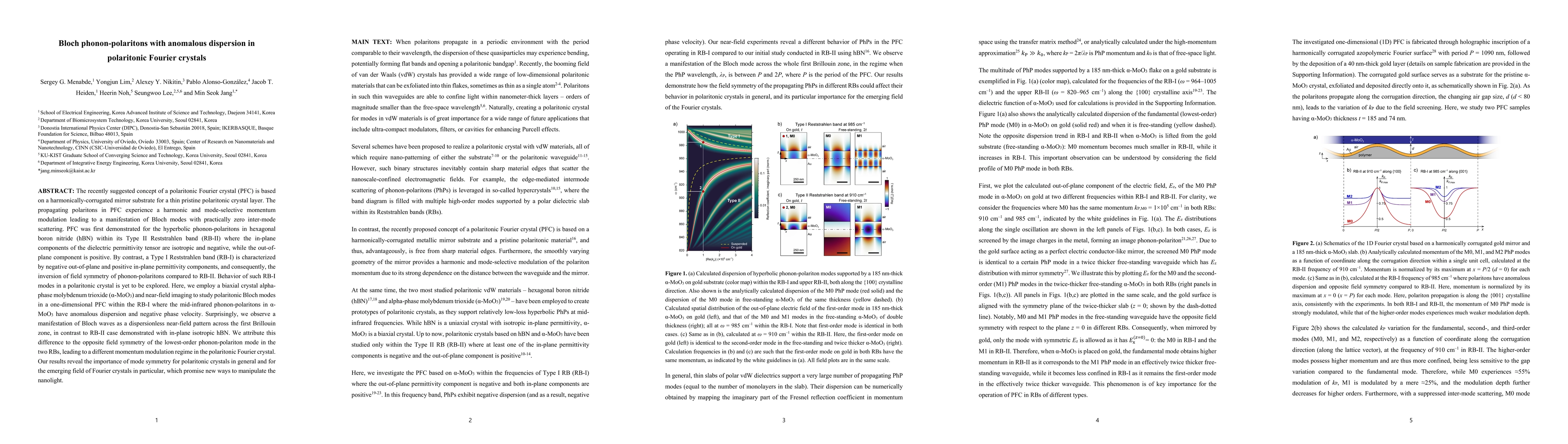 Thumbnail for Bloch phonon-polaritons with anomalous dispersion in polaritonic Fourier
  crystals