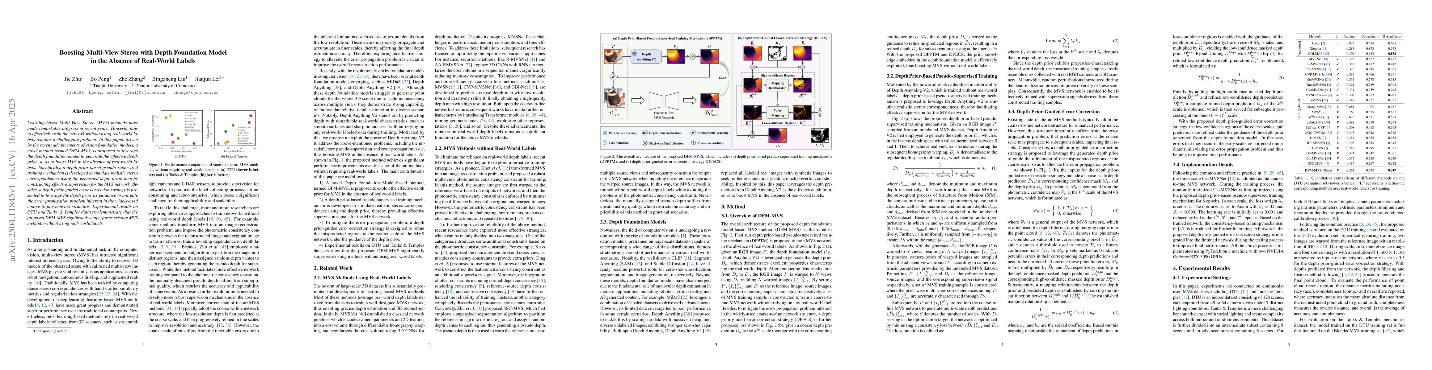 Thumbnail for Boosting Multi-View Stereo with Depth Foundation Model in the Absence of
  Real-World Labels