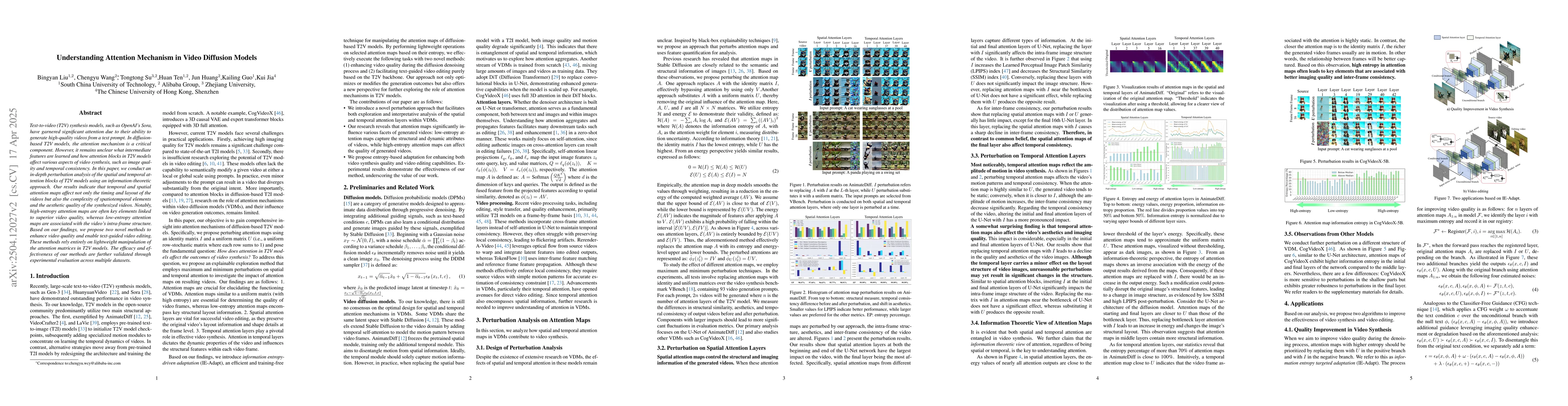 Thumbnail for Understanding Attention Mechanism in Video Diffusion Models