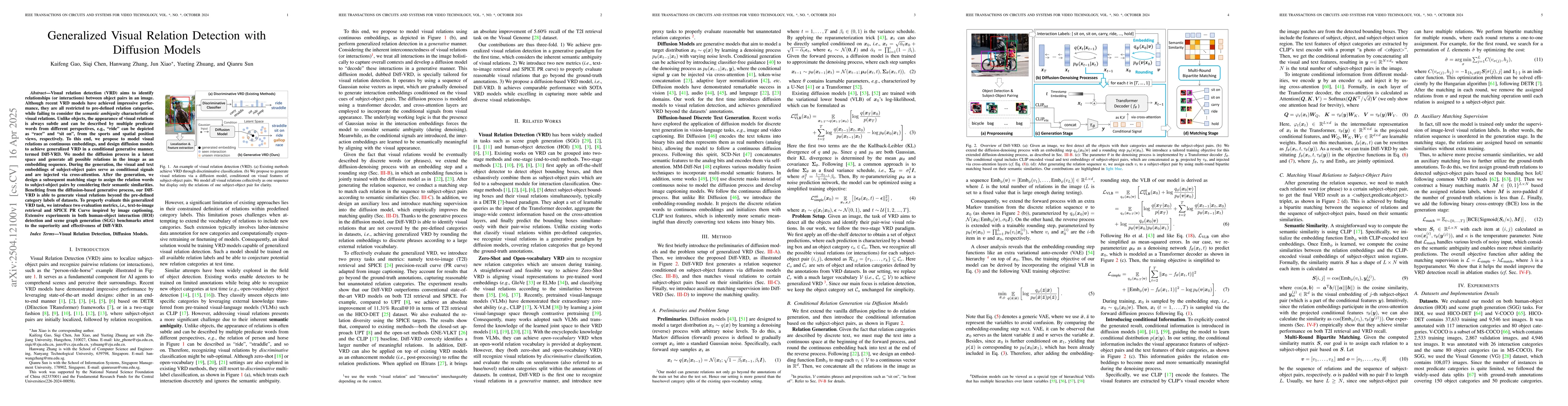 Thumbnail for Generalized Visual Relation Detection with Diffusion Models