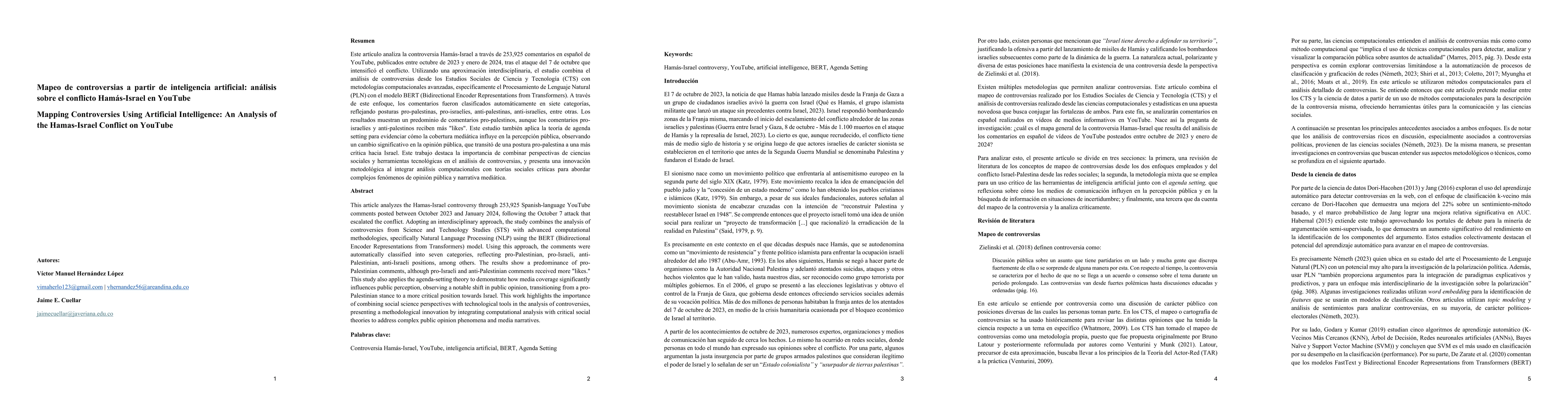 Thumbnail for Mapping Controversies Using Artificial Intelligence: An Analysis of the
  Hamas-Israel Conflict on YouTube