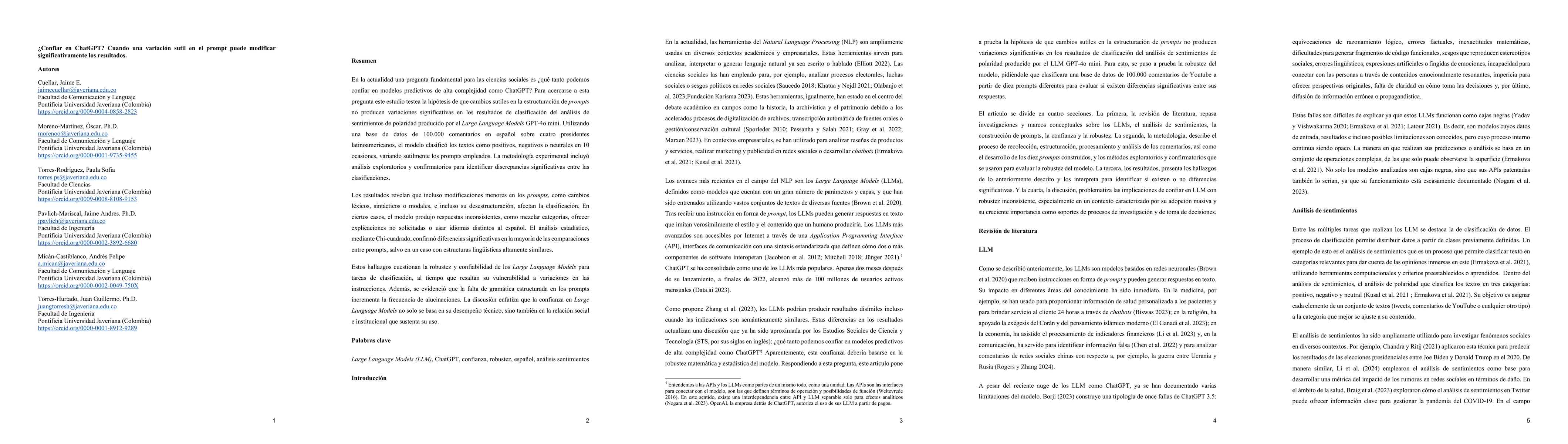 Thumbnail for Trusting CHATGPT: how minor tweaks in the prompts lead to major
  differences in sentiment classification