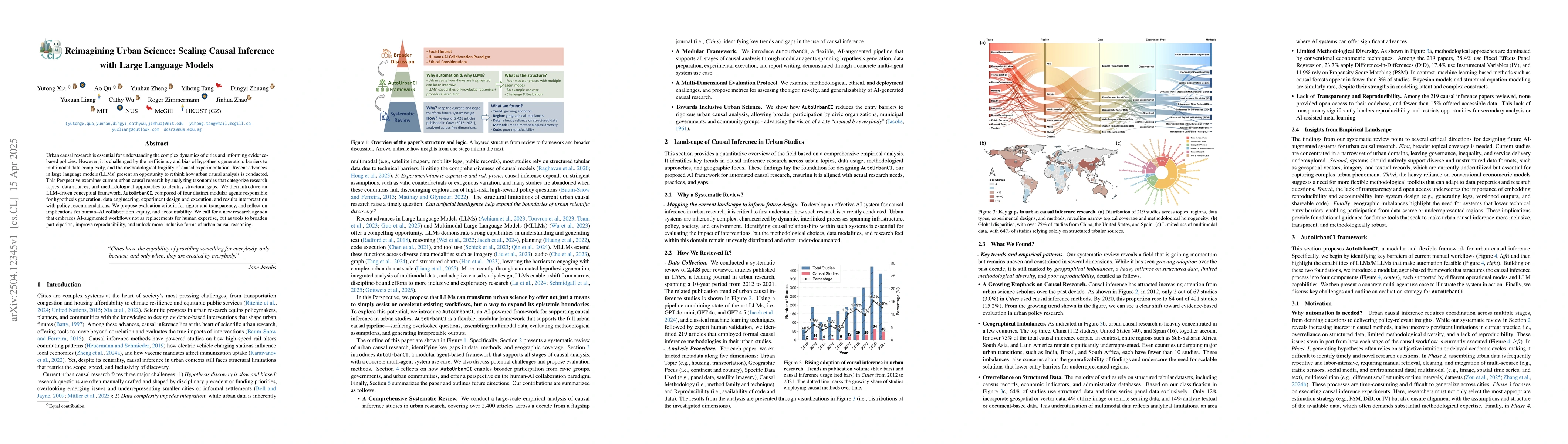 Thumbnail for Reimagining Urban Science: Scaling Causal Inference with Large Language
  Models