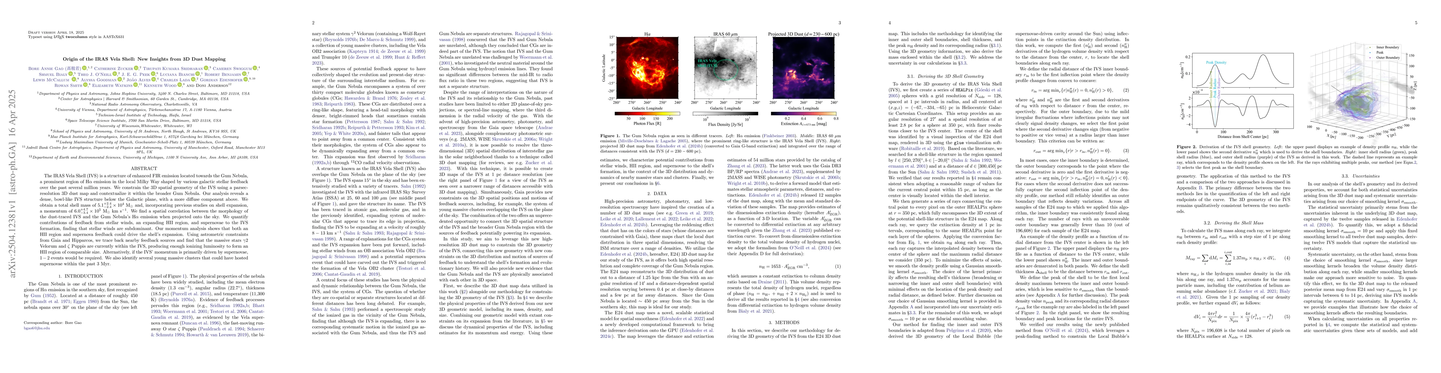 Thumbnail for Origin of the IRAS Vela Shell: New Insights from 3D Dust Mapping