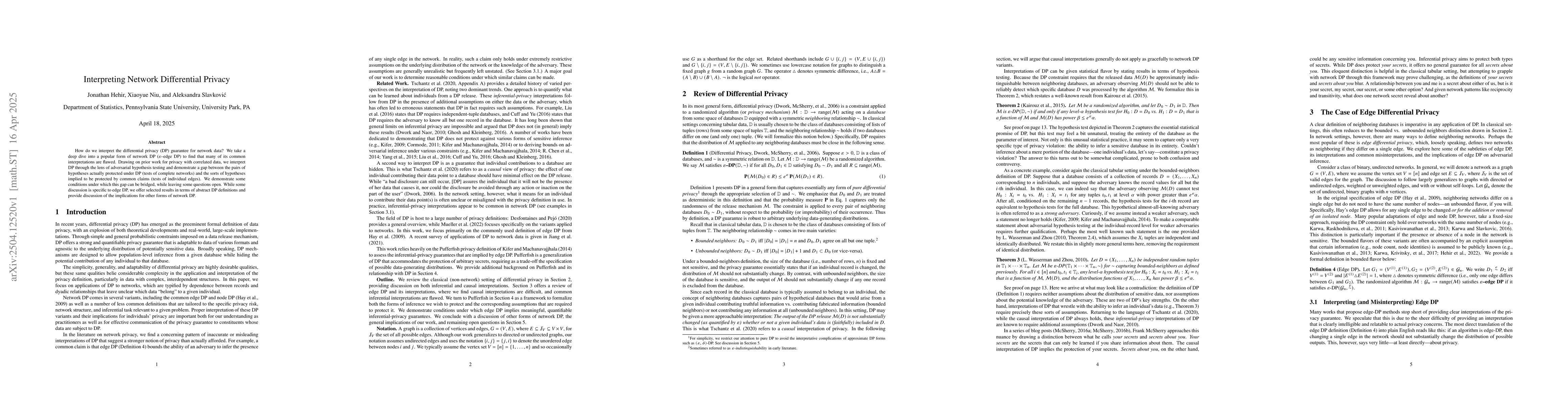 Thumbnail for Interpreting Network Differential Privacy