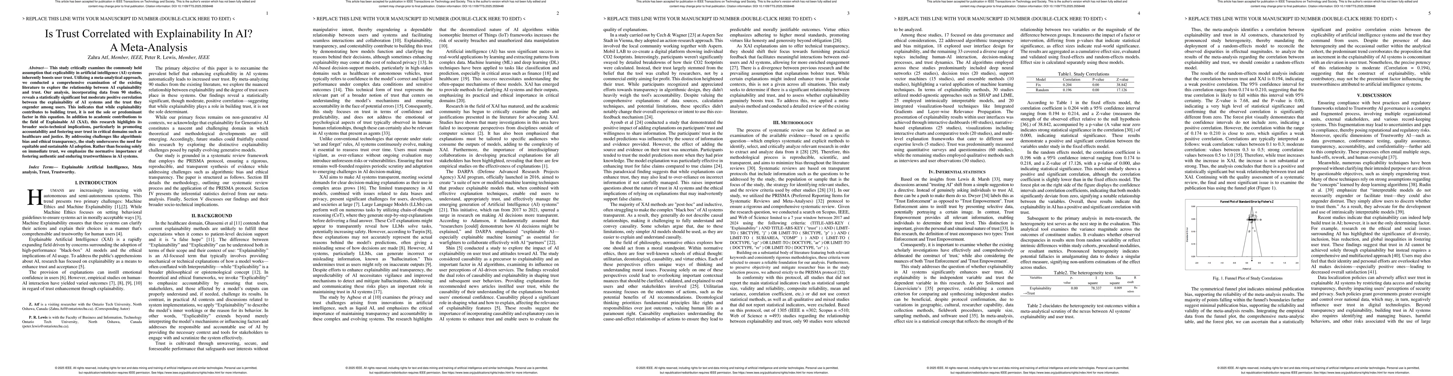 Thumbnail for Is Trust Correlated With Explainability in AI? A Meta-Analysis