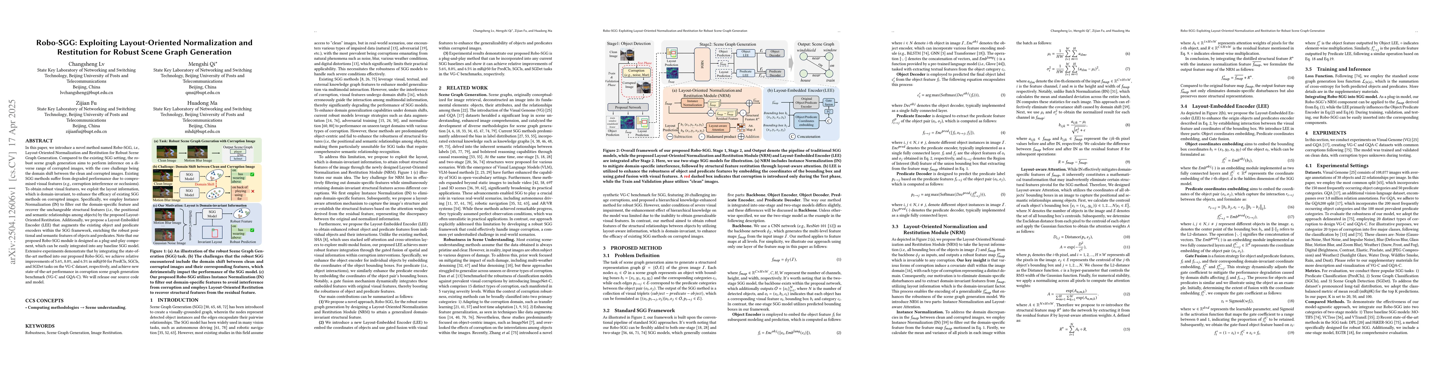 Thumbnail for Robo-SGG: Exploiting Layout-Oriented Normalization and Restitution for
  Robust Scene Graph Generation