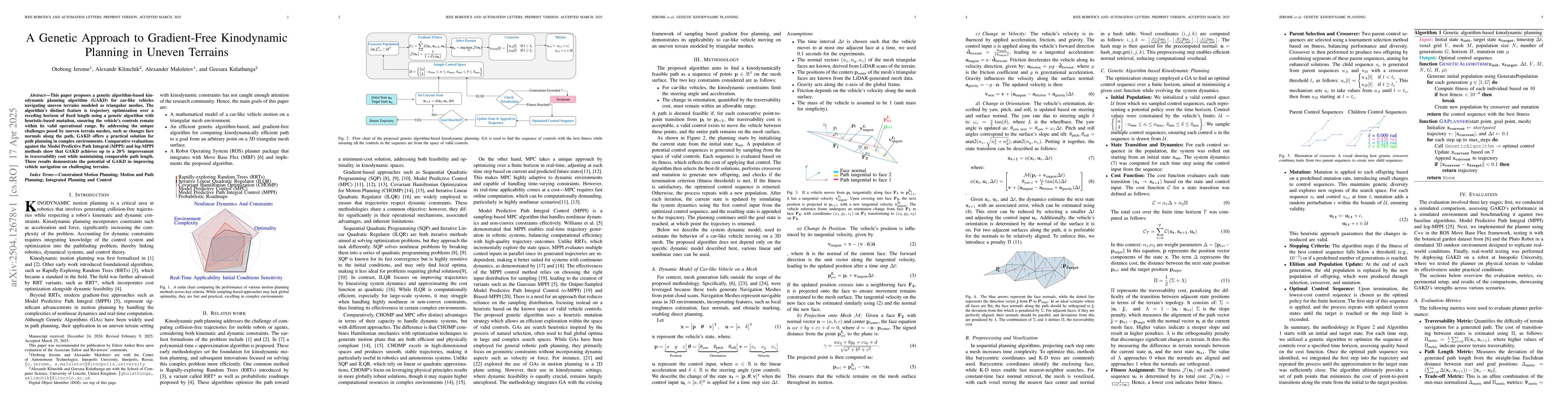 Thumbnail for A Genetic Approach to Gradient-Free Kinodynamic Planning in Uneven
  Terrains
