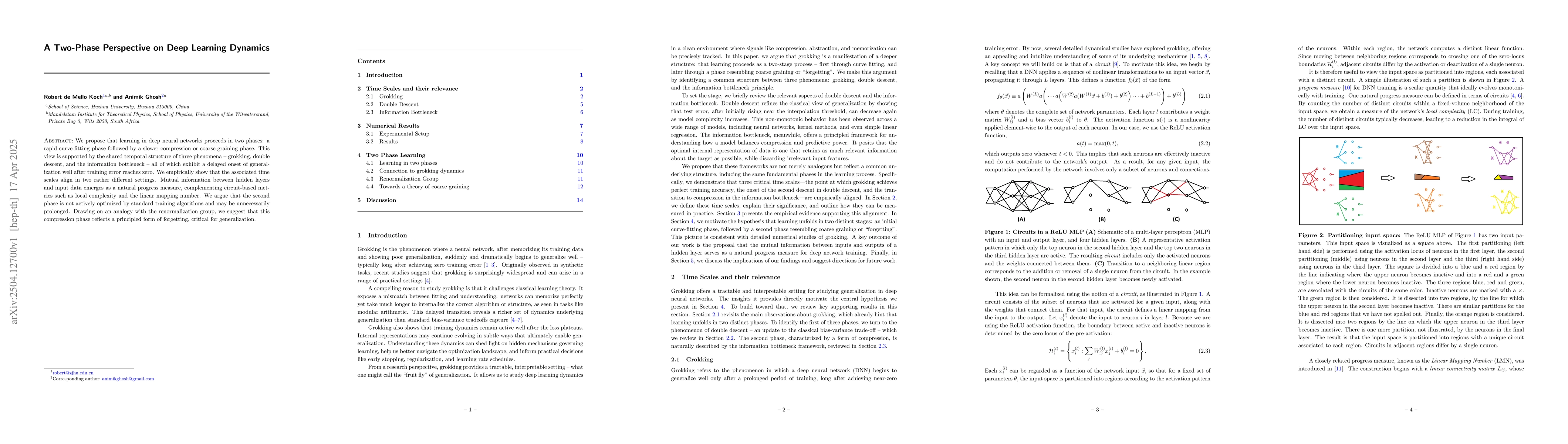 Thumbnail for A Two-Phase Perspective on Deep Learning Dynamics