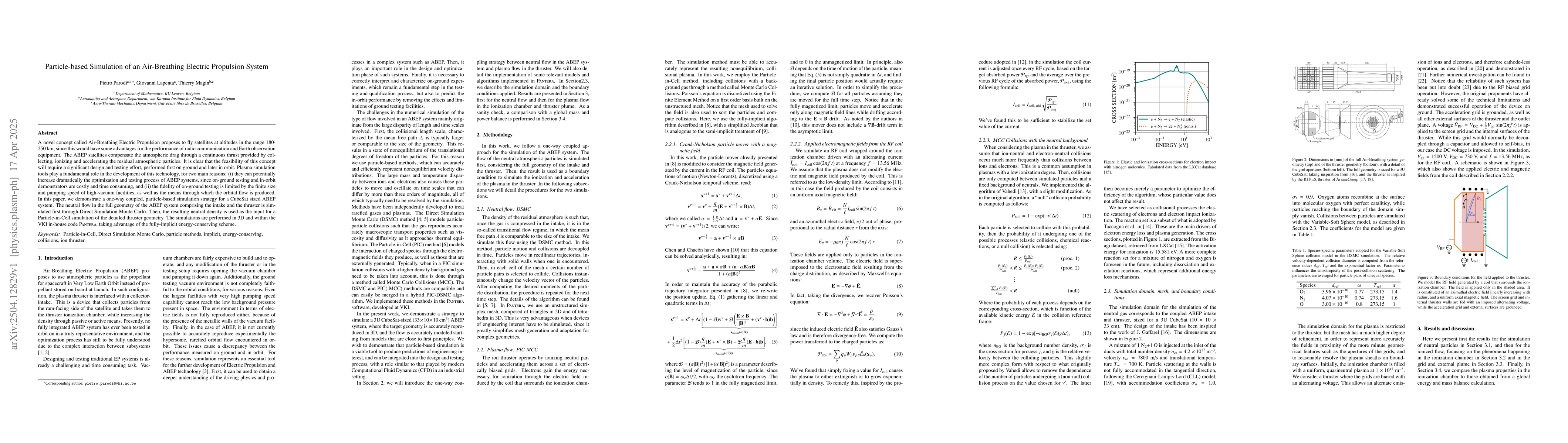 Thumbnail for Particle-based Simulation of an Air-Breathing Electric Propulsion System