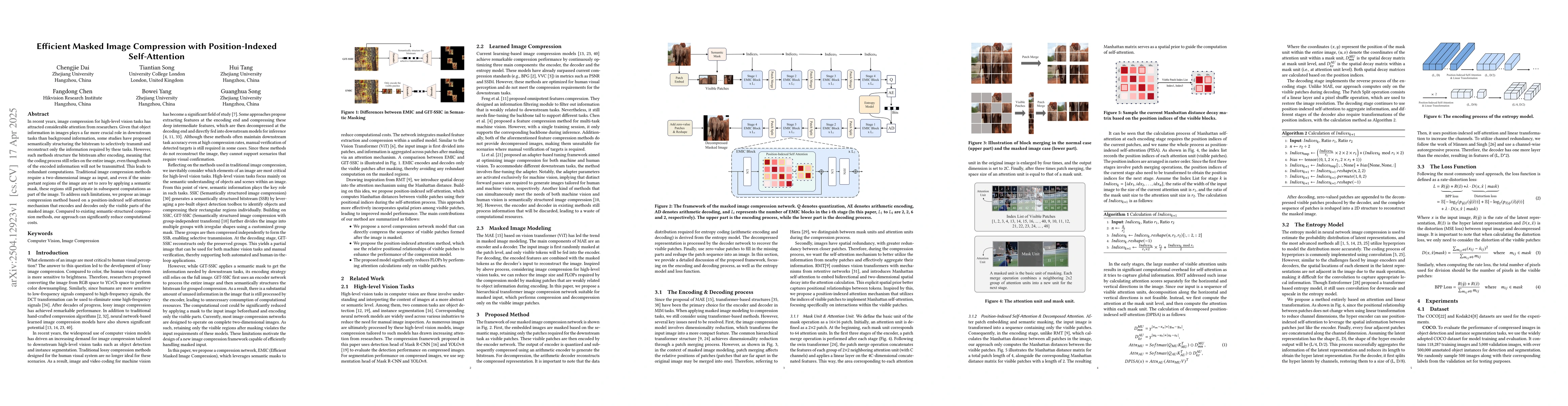 Thumbnail for Efficient Masked Image Compression with Position-Indexed Self-Attention
