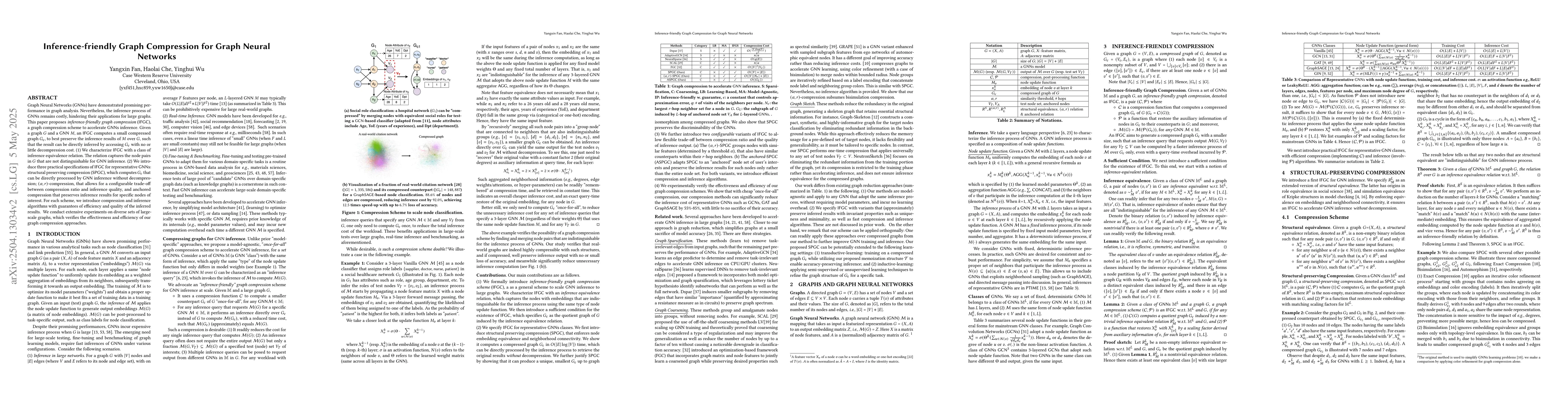 Thumbnail for Inference-friendly Graph Compression for Graph Neural Networks