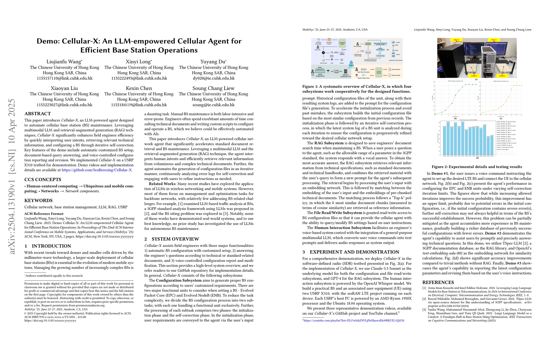 Thumbnail for Cellular-X: An LLM-empowered Cellular Agent for Efficient Base Station
  Operations