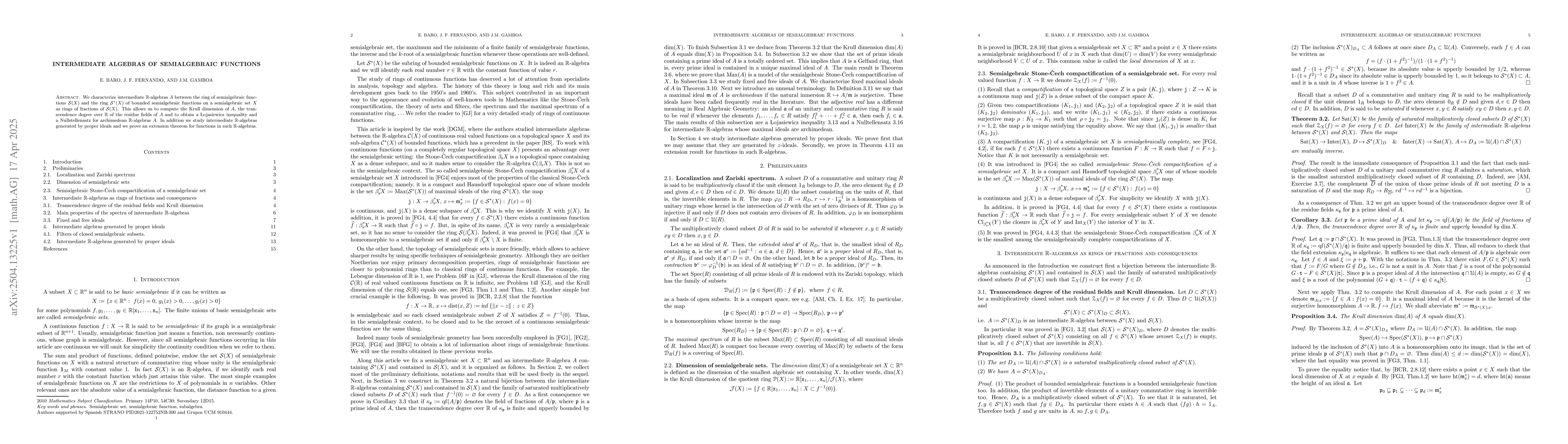 Thumbnail for Intermediate algebras of semialgebraic functions