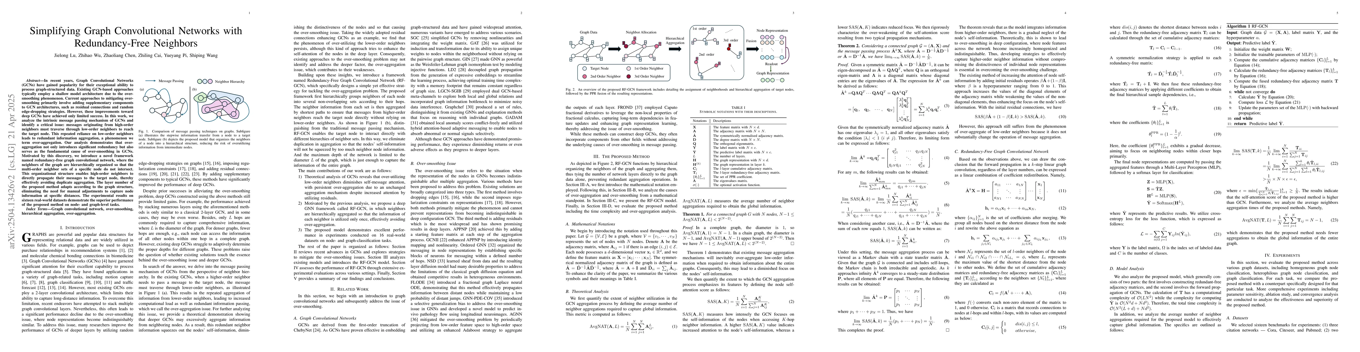 Thumbnail for Simplifying Graph Convolutional Networks with Redundancy-Free Neighbors