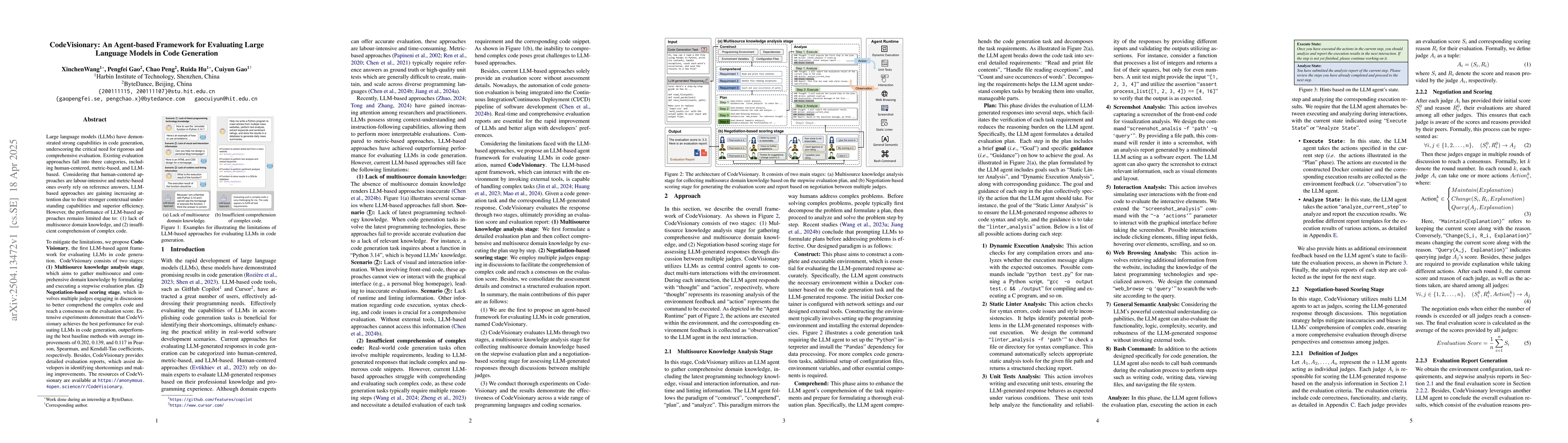 Thumbnail for CodeVisionary: An Agent-based Framework for Evaluating Large Language
  Models in Code Generation