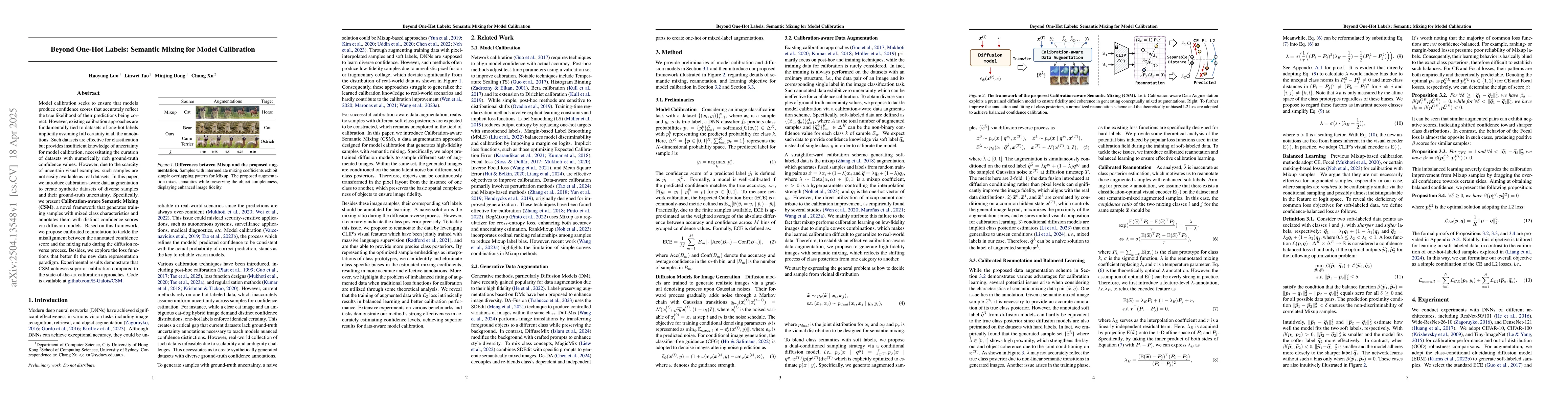 Thumbnail for Beyond One-Hot Labels: Semantic Mixing for Model Calibration