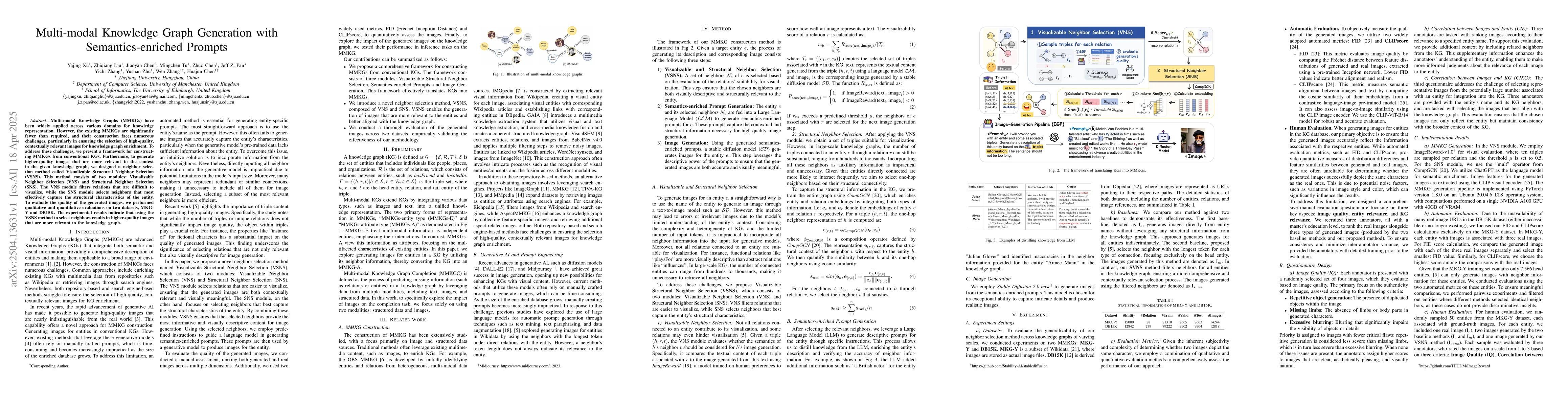 Thumbnail for Multi-modal Knowledge Graph Generation with Semantics-enriched Prompts