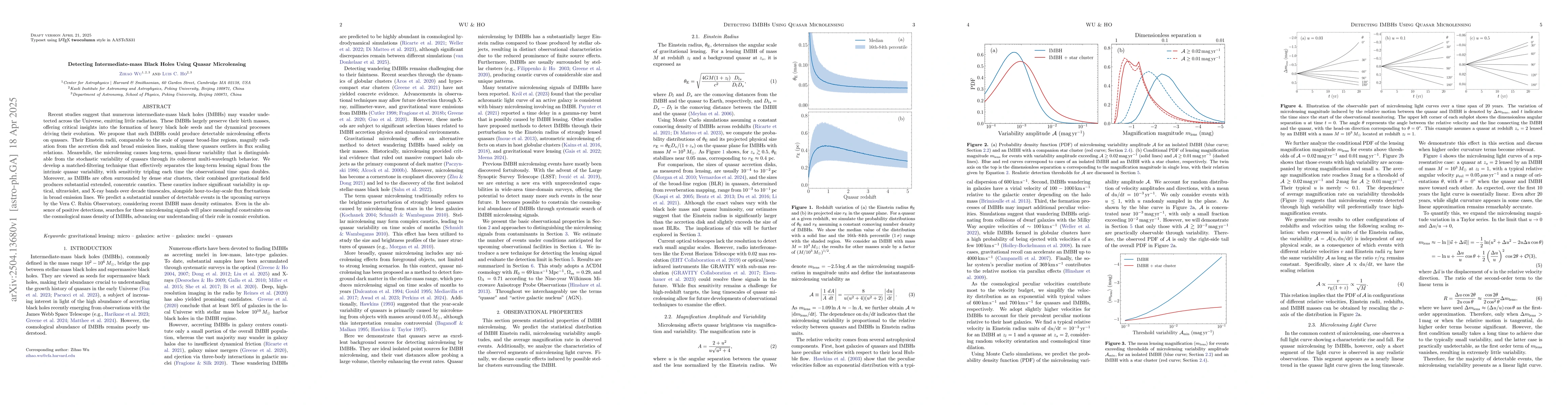 Thumbnail for Detecting Intermediate-mass Black Holes Using Quasar Microlensing