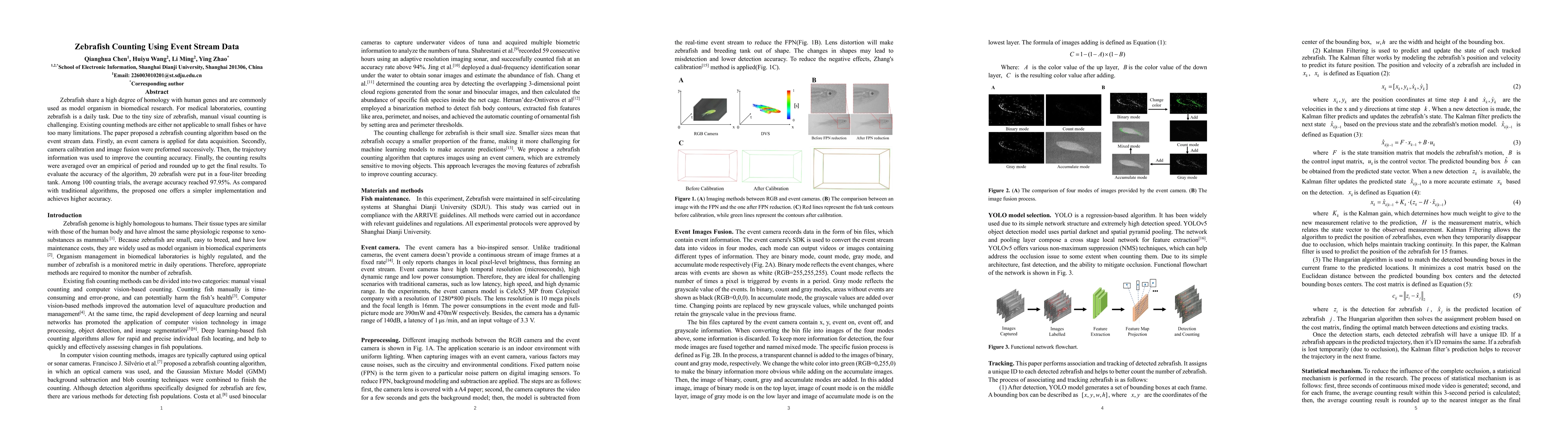 Thumbnail for Zebrafish Counting Using Event Stream Data