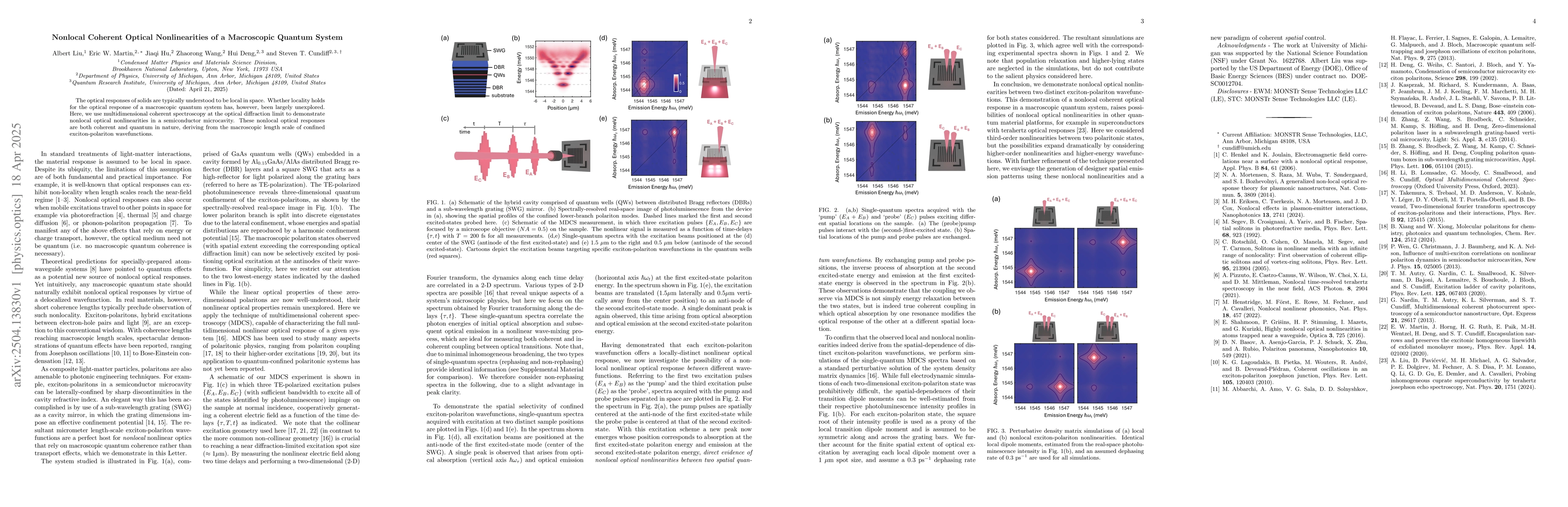 Thumbnail for Nonlocal Coherent Optical Nonlinearities of a Macroscopic Quantum System