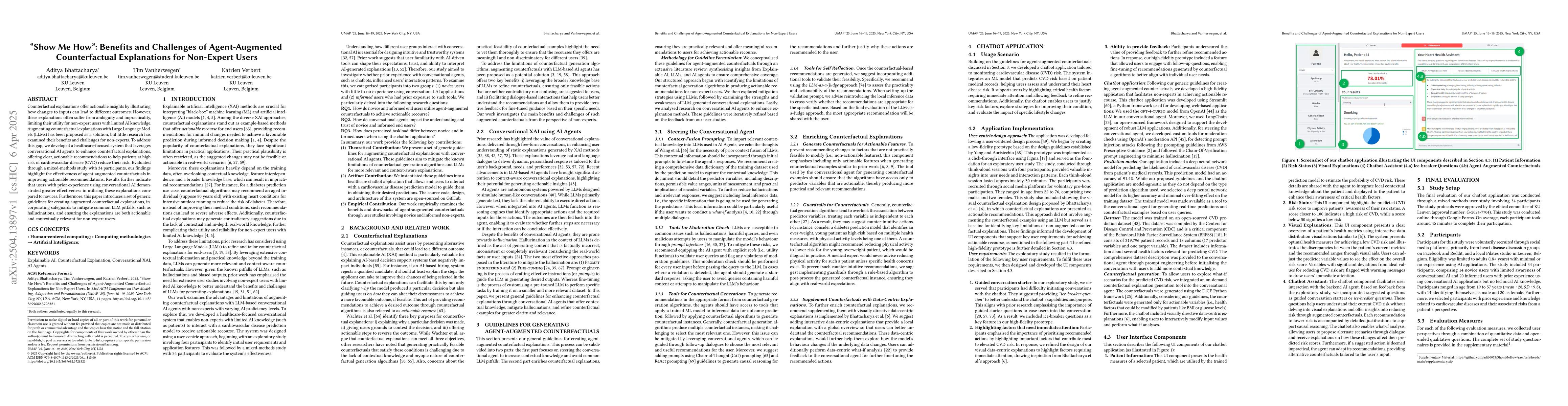 Thumbnail for Show Me How: Benefits and Challenges of Agent-Augmented Counterfactual
  Explanations for Non-Expert Users