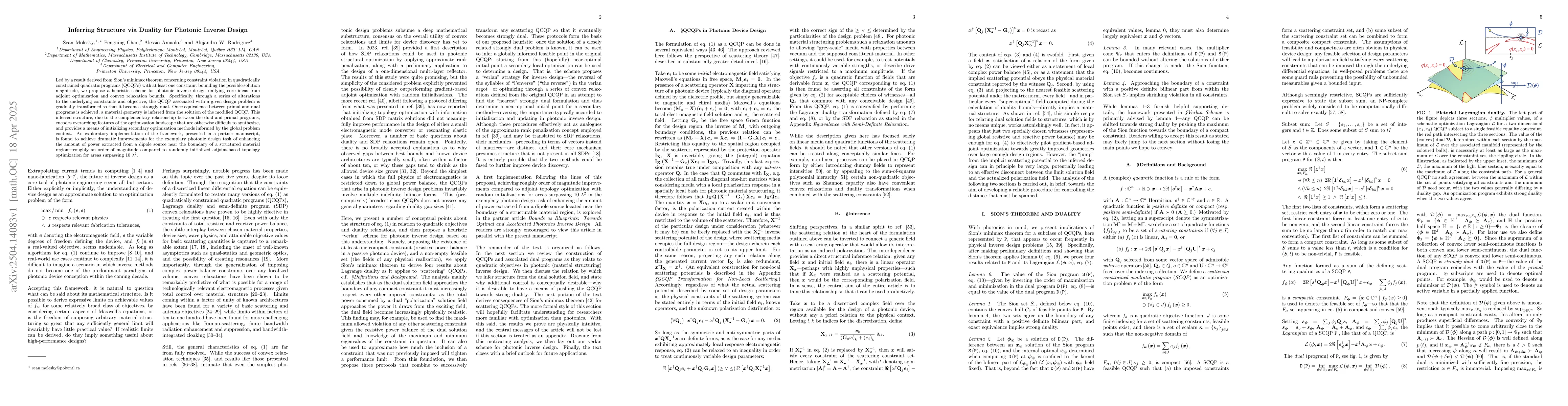 Thumbnail for Inferring Structure via Duality for Photonic Inverse Design