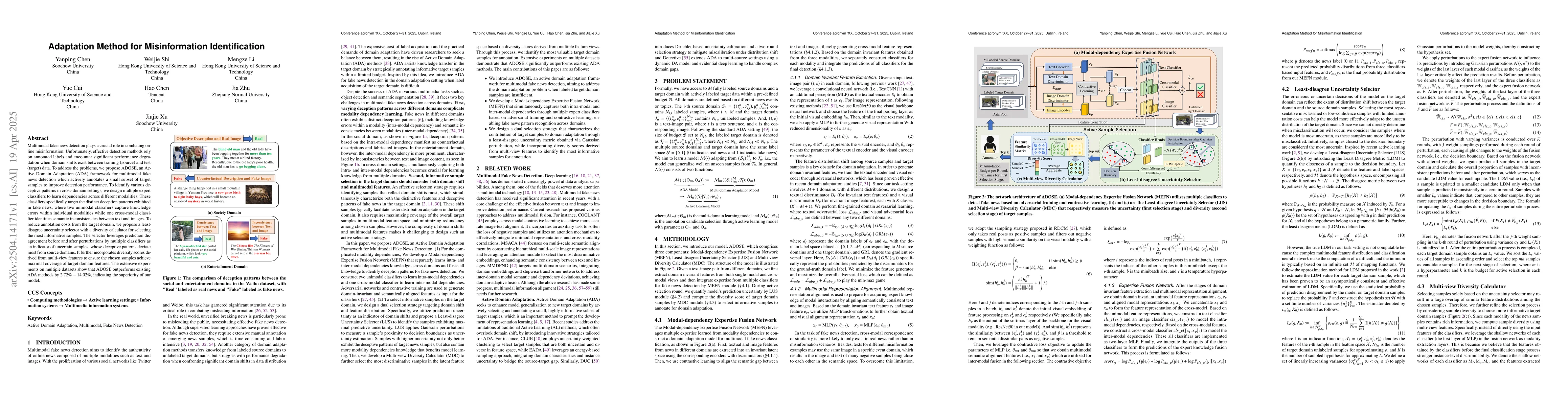 Thumbnail for Adaptation Method for Misinformation Identification