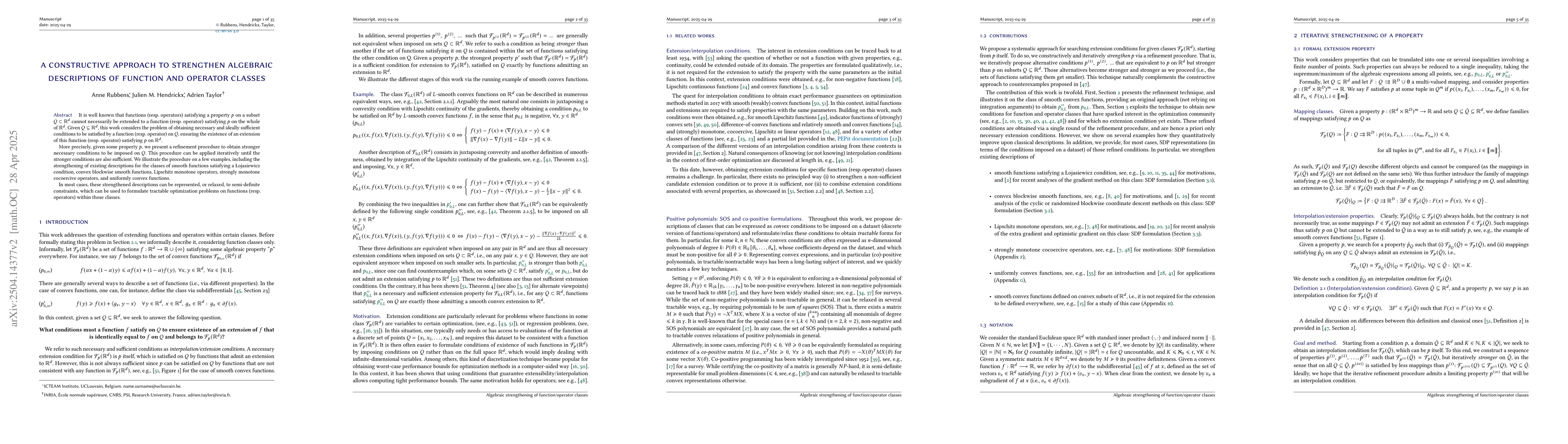 Thumbnail for A constructive approach to strengthen algebraic descriptions of function
  and operator classes