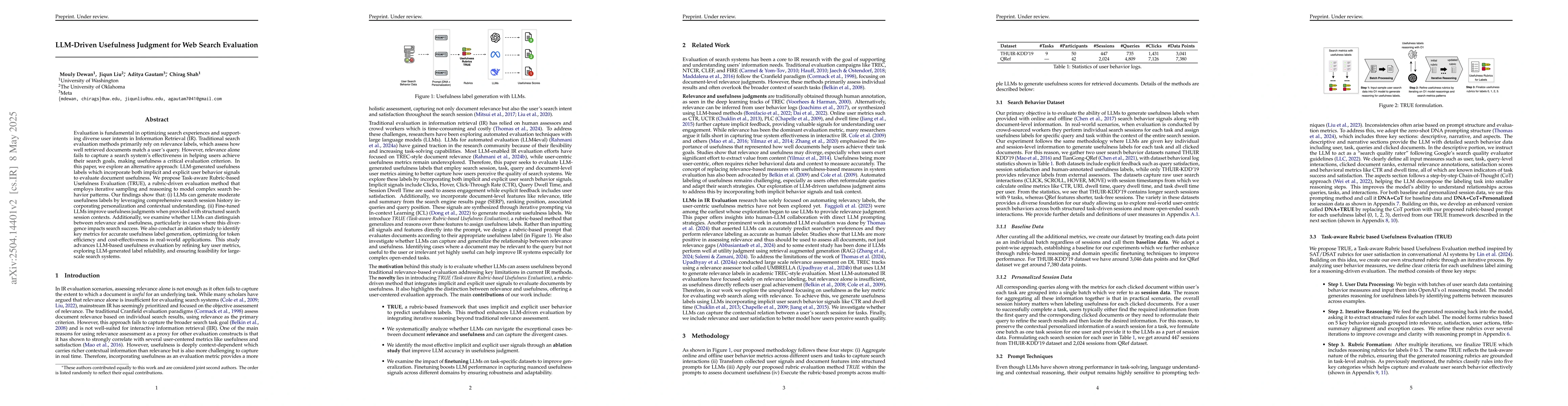 Thumbnail for LLM-Driven Usefulness Judgment for Web Search Evaluation