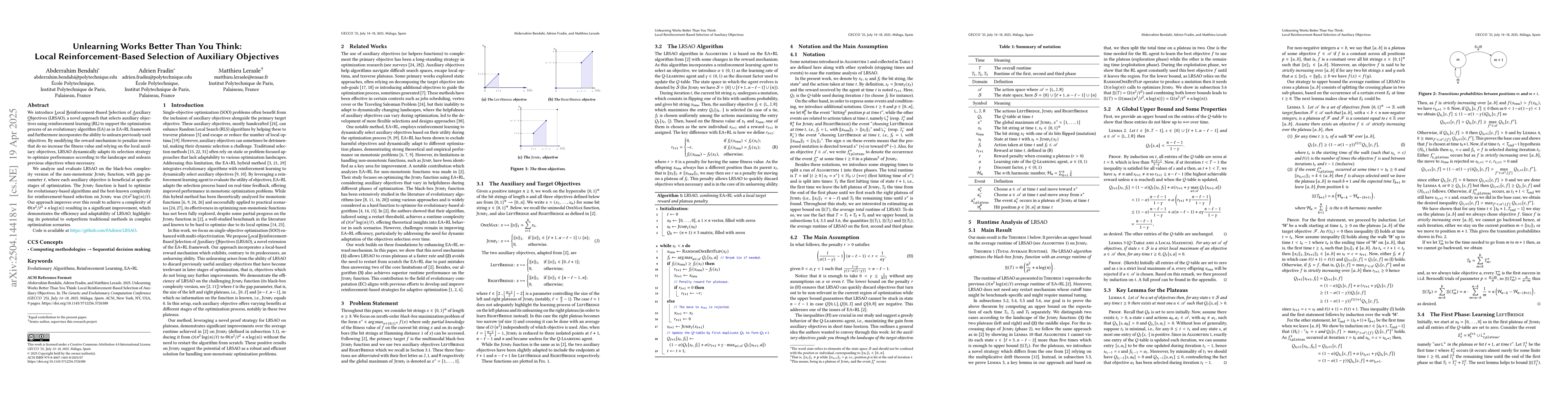 Thumbnail for Unlearning Works Better Than You Think: Local Reinforcement-Based
  Selection of Auxiliary Objectives