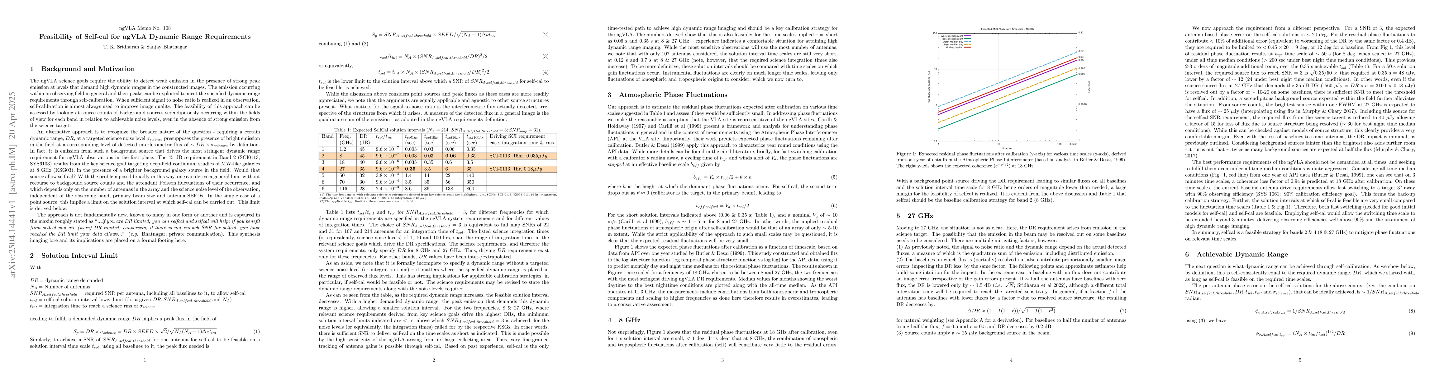 Thumbnail for Feasibility of Self-Calibration for ngVLA Dynamic Range Requirements