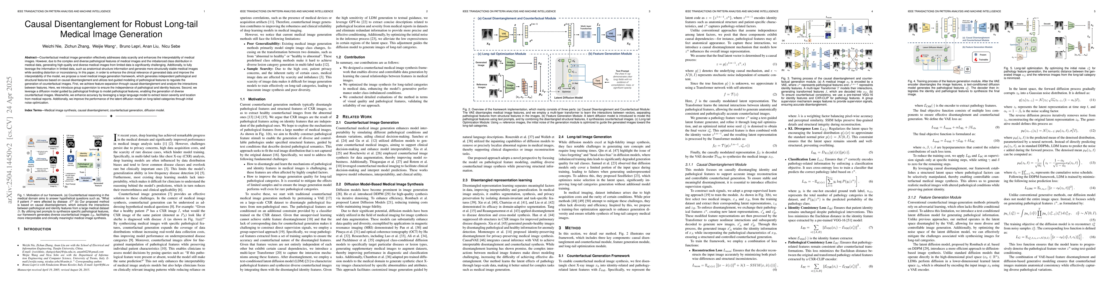 Thumbnail for Causal Disentanglement for Robust Long-tail Medical Image Generation