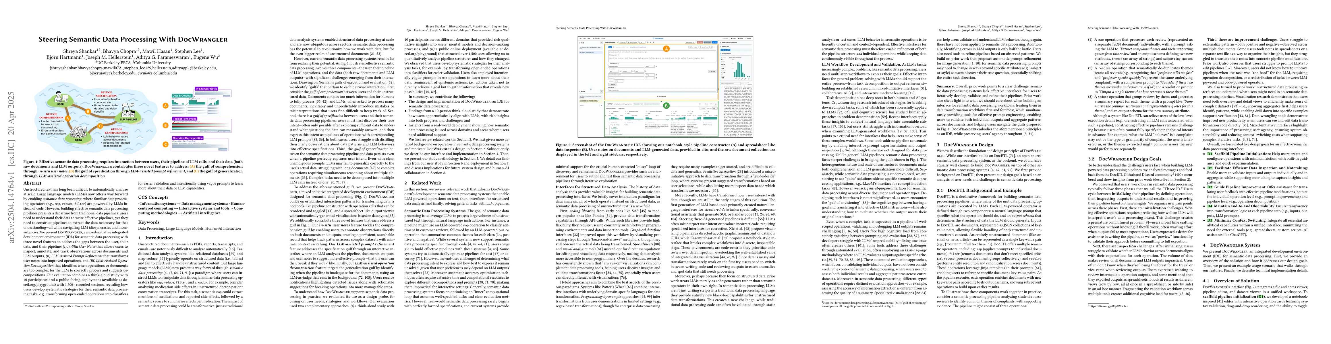 Thumbnail for Steering Semantic Data Processing With DocWrangler