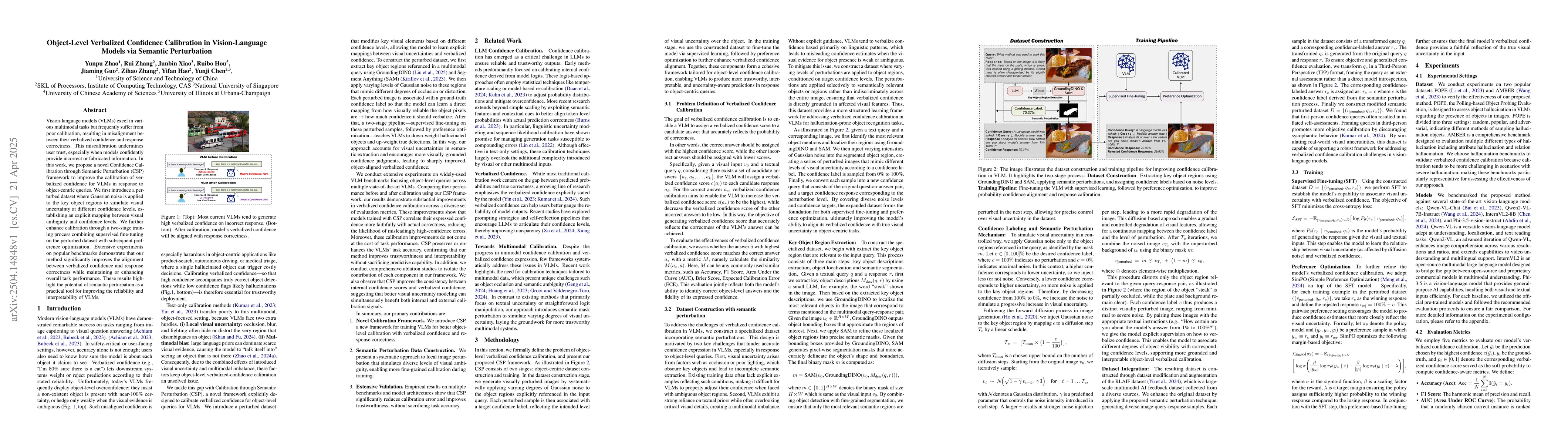 Thumbnail for Object-Level Verbalized Confidence Calibration in Vision-Language Models
  via Semantic Perturbation