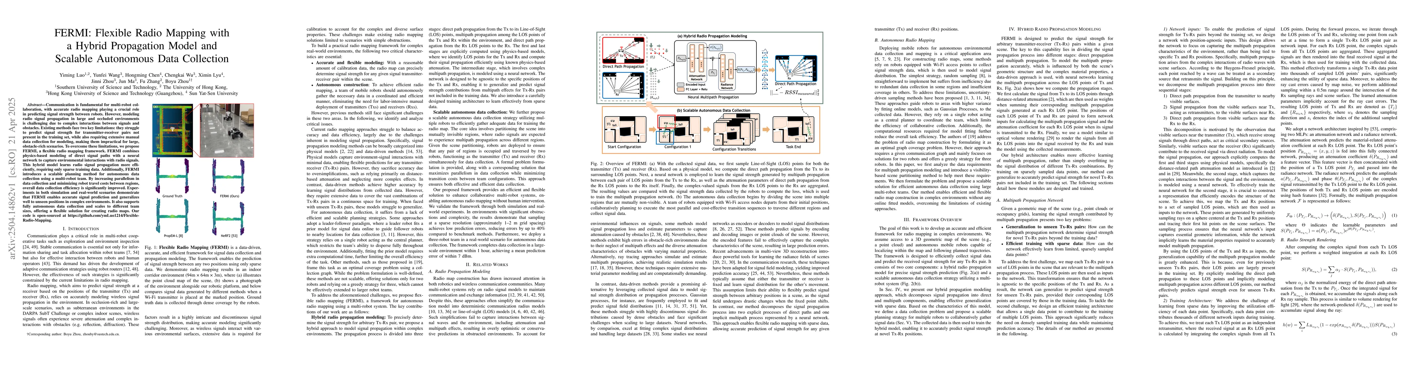Thumbnail for FERMI: Flexible Radio Mapping with a Hybrid Propagation Model and
  Scalable Autonomous Data Collection