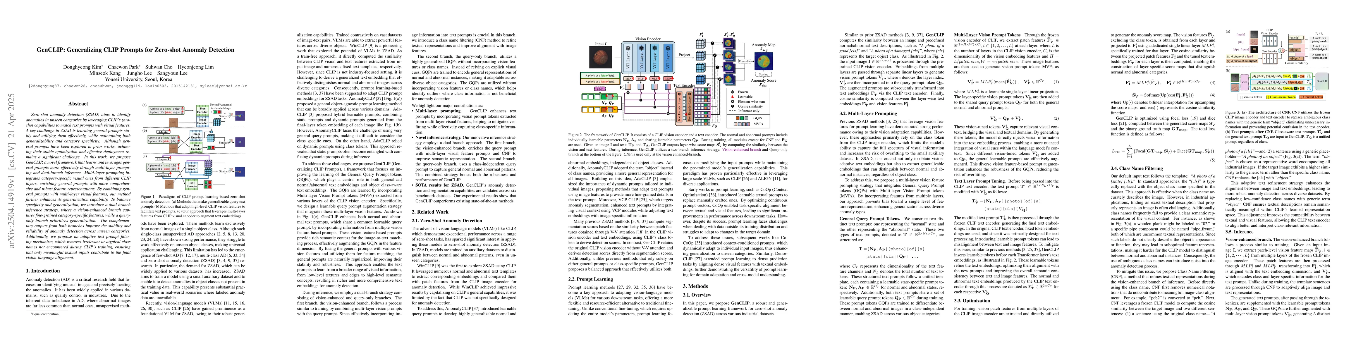 Thumbnail for GenCLIP: Generalizing CLIP Prompts for Zero-shot Anomaly Detection