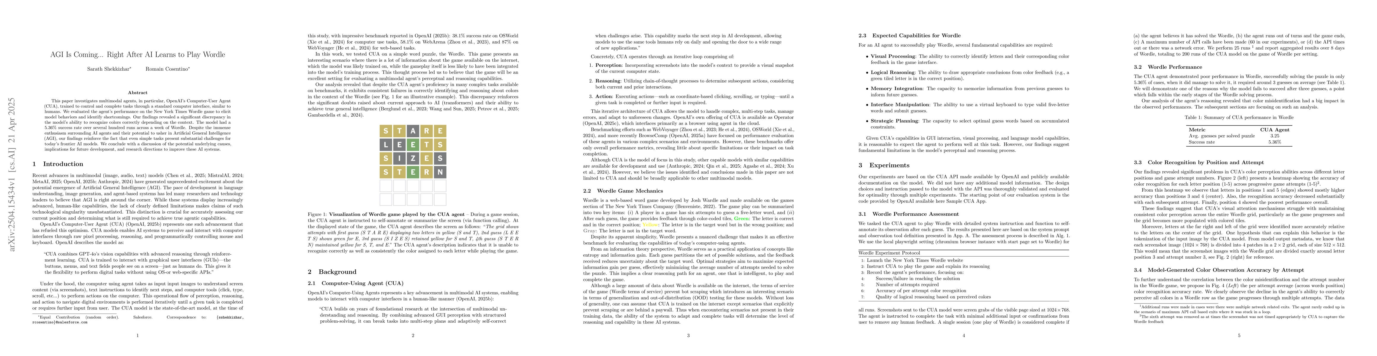 Thumbnail for AGI Is Coming... Right After AI Learns to Play Wordle