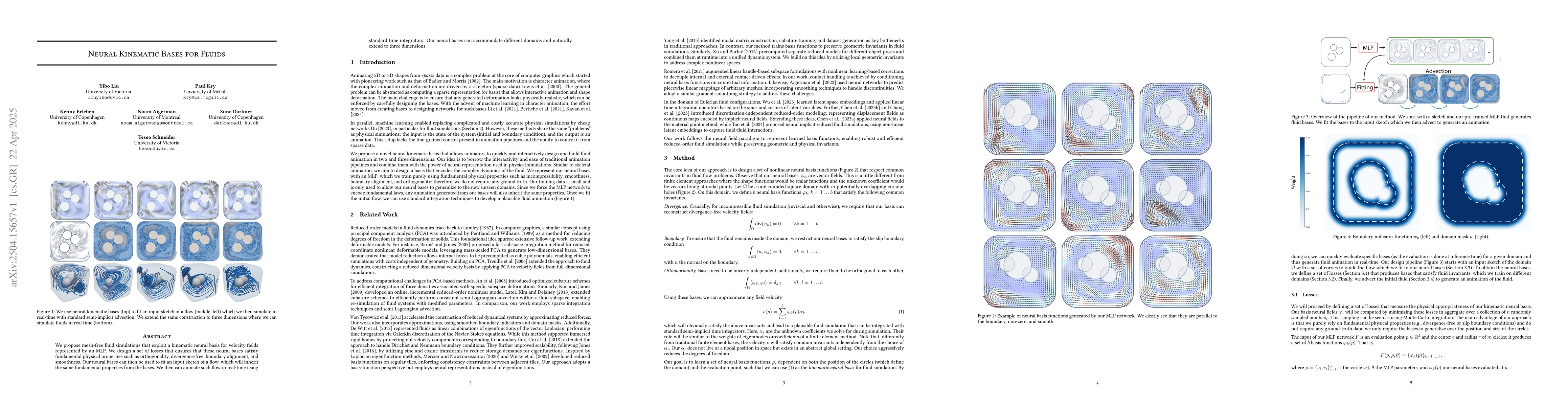 Thumbnail for Neural Kinematic Bases for Fluids