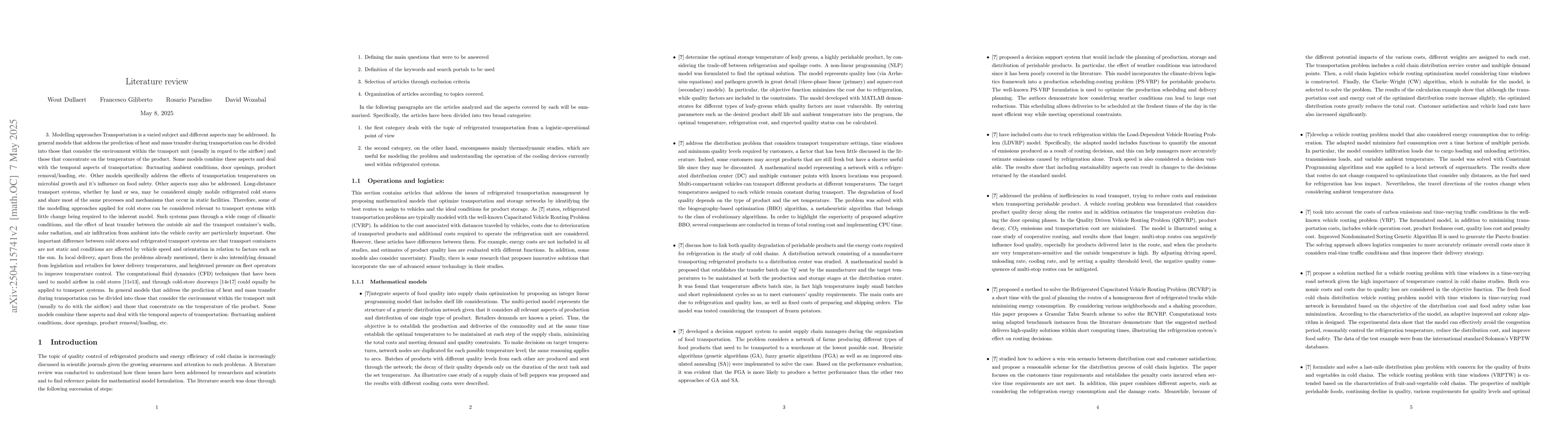Thumbnail for Stochastic Programming for Dynamic Temperature Control of Refrigerated
  Road Transport