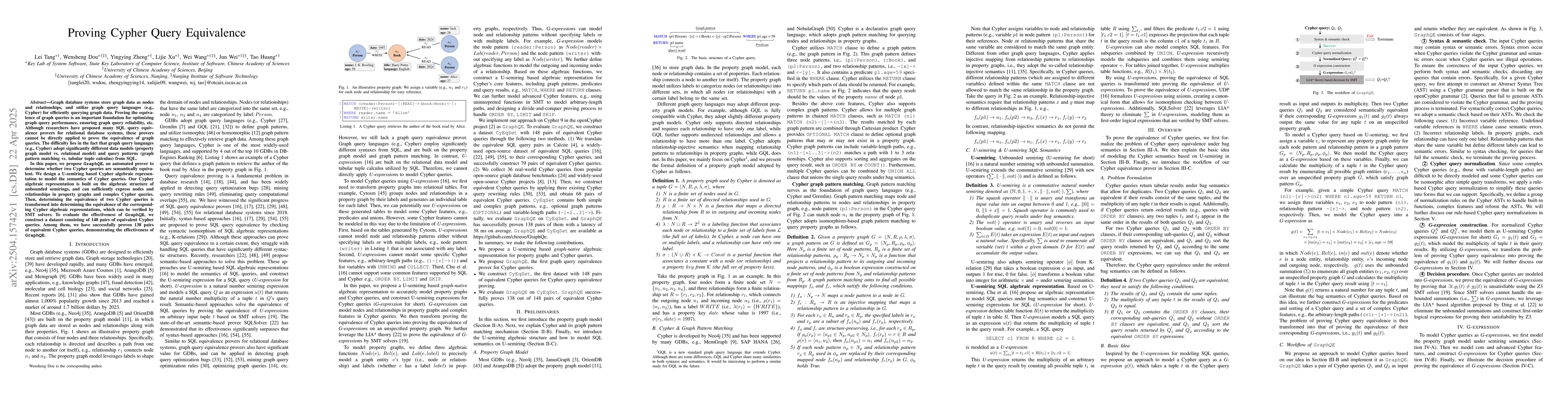 Thumbnail for Proving Cypher Query Equivalence