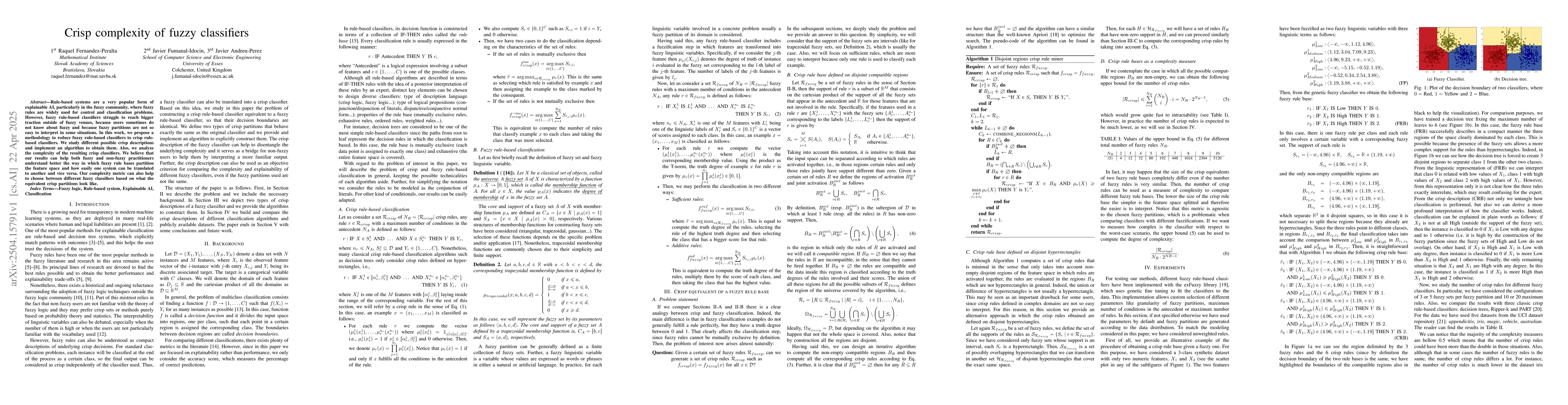 Thumbnail for Crisp complexity of fuzzy classifiers