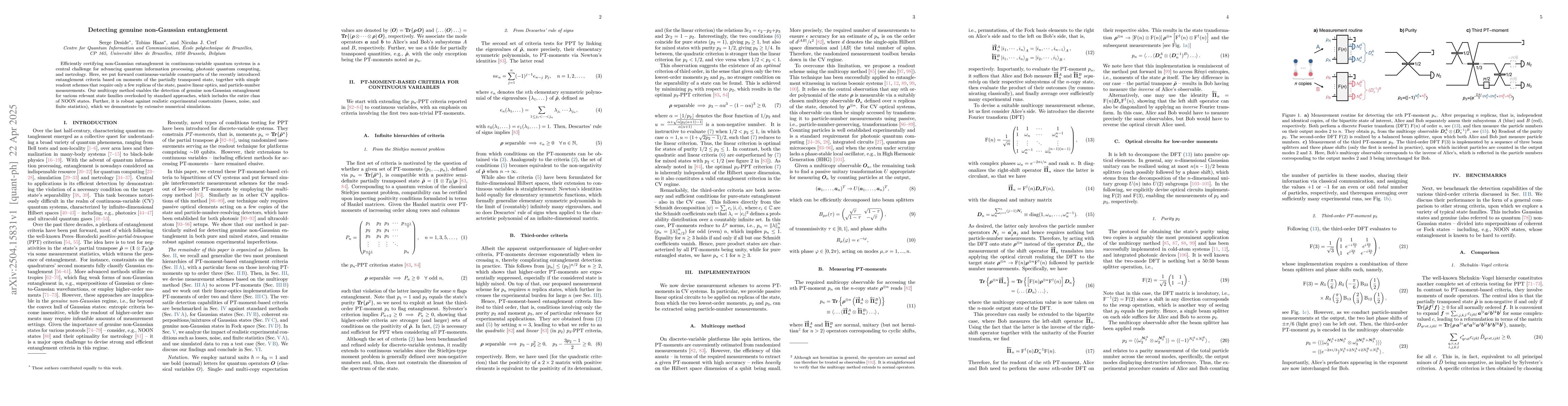 Thumbnail for Detecting genuine non-Gaussian entanglement
