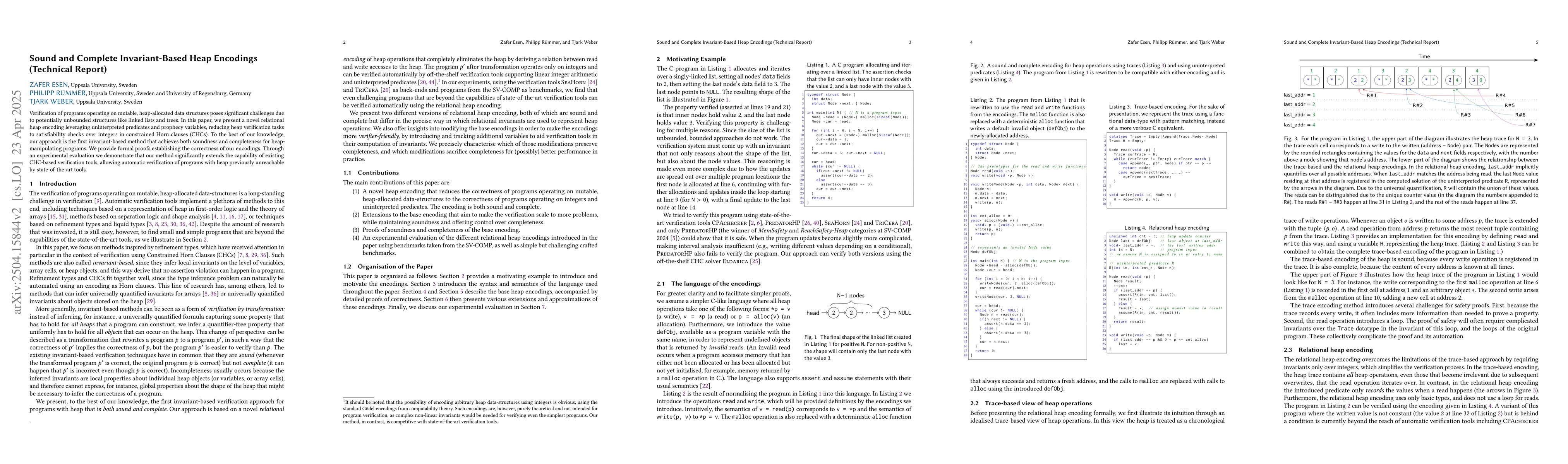 Thumbnail for Sound and Complete Invariant-Based Heap Encodings (Technical Report)