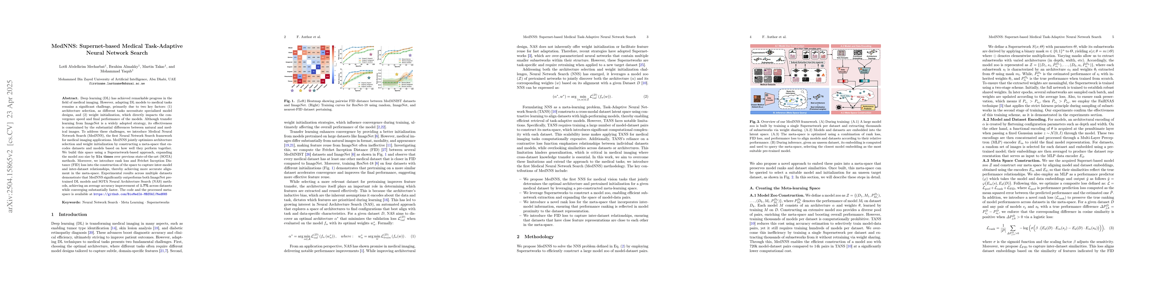 Thumbnail for MedNNS: Supernet-based Medical Task-Adaptive Neural Network Search