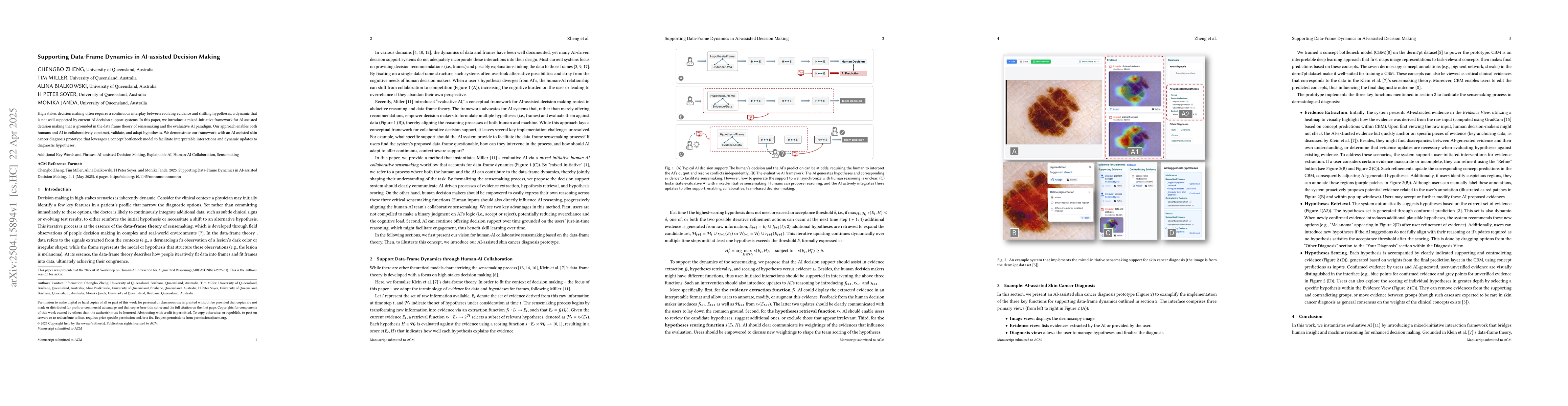 Thumbnail for Supporting Data-Frame Dynamics in AI-assisted Decision Making