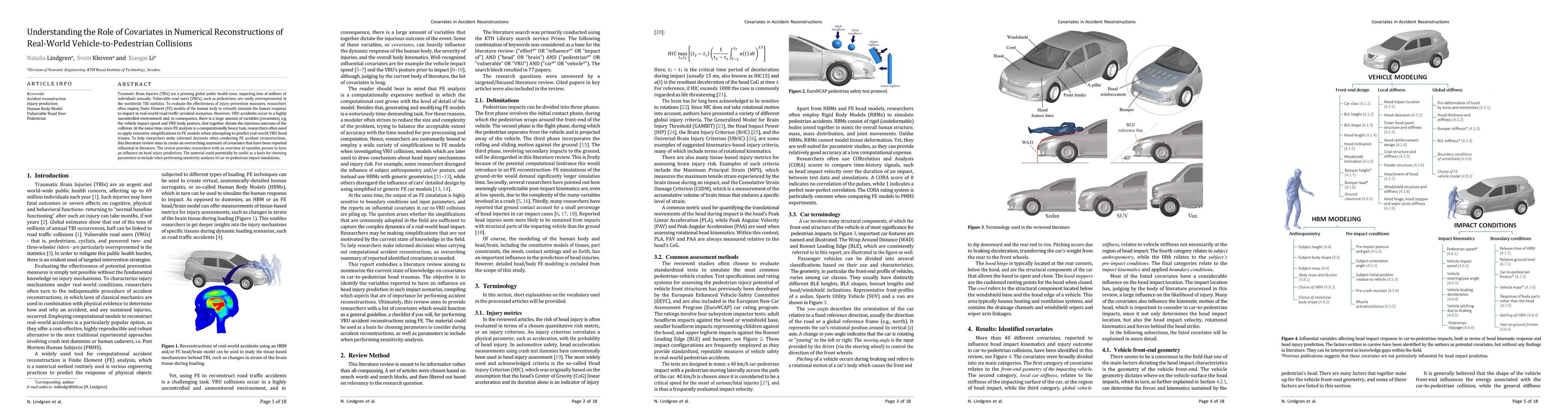 Thumbnail for Understanding the Role of Covariates in Numerical Reconstructions of
  Real-World Vehicle-to-Pedestrian Collisions