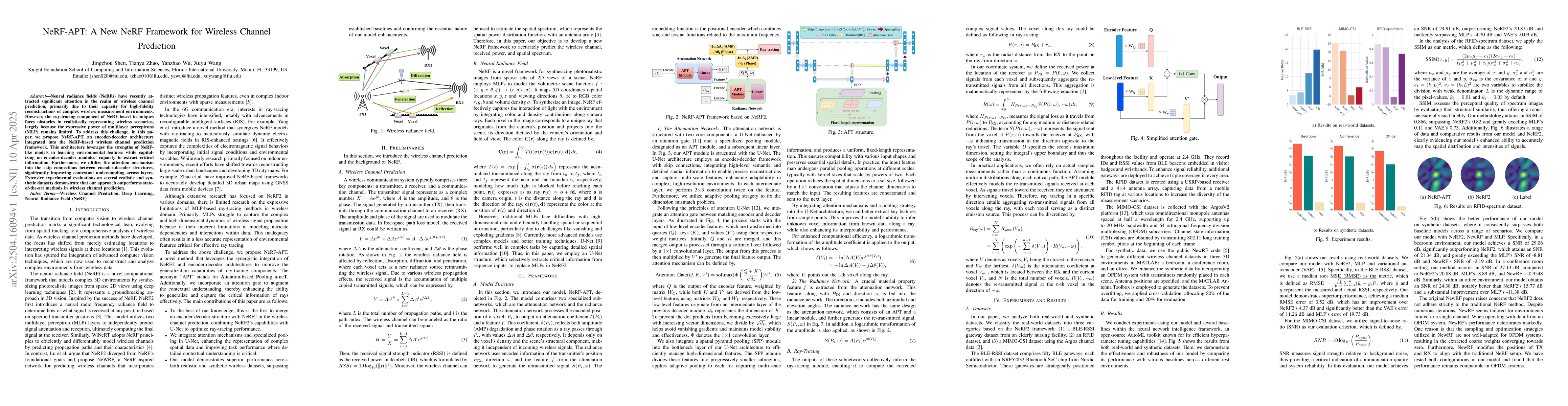 Thumbnail for NeRF-APT: A New NeRF Framework for Wireless Channel Prediction