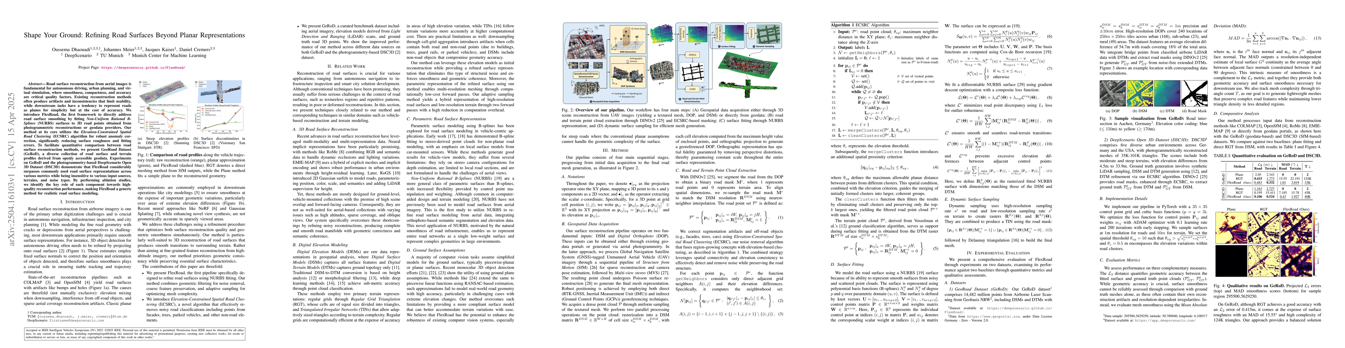 Thumbnail for Shape Your Ground: Refining Road Surfaces Beyond Planar Representations